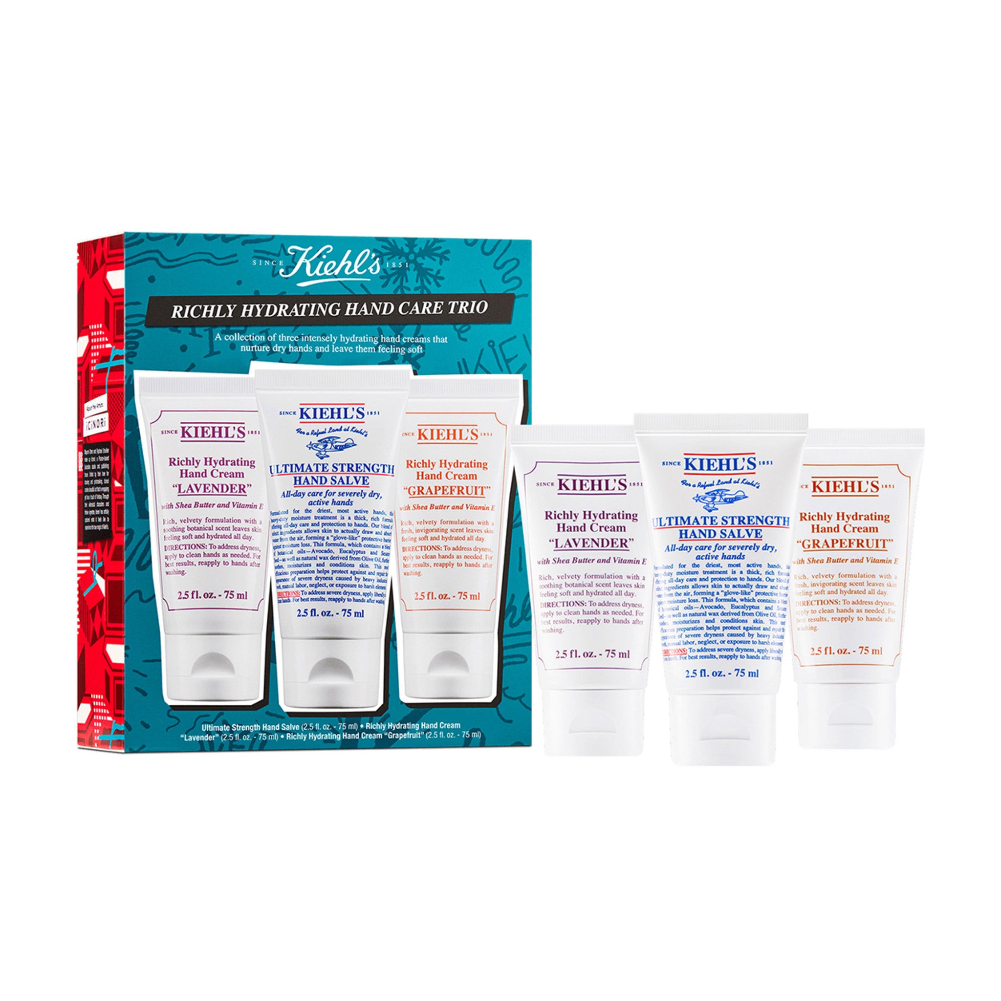 Kiehl's Since 1851 Richly Hydrating Hand Care Trio (Limited Edition) main image.