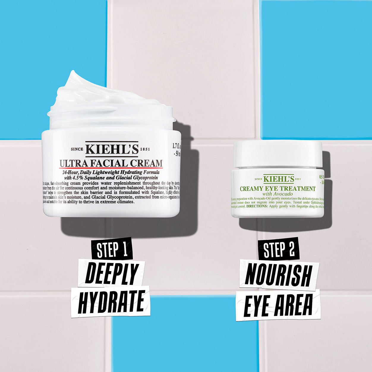 Lifestyle image of Kiehl's Since 1851 Ultra Hydrating Hits