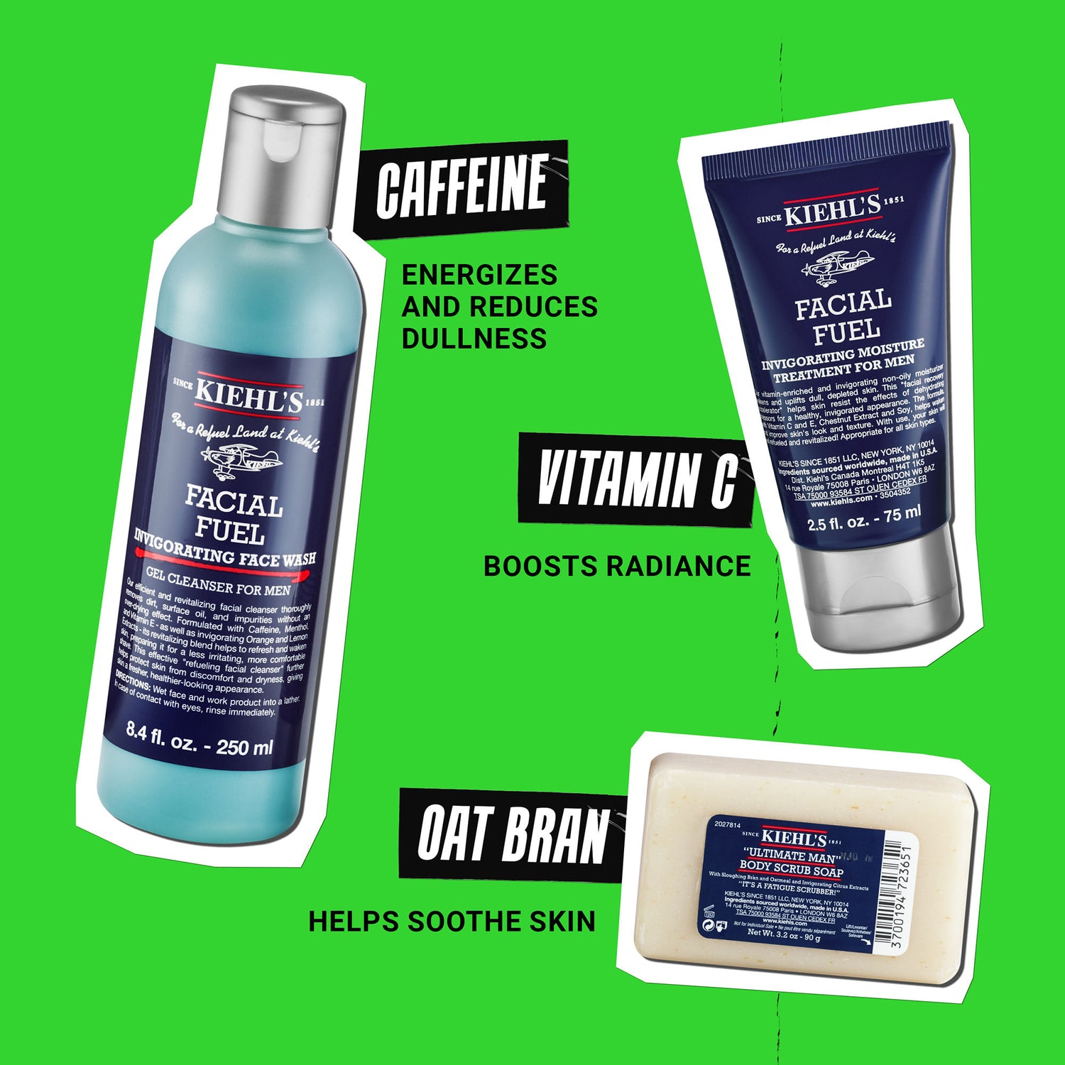 Kiehl’s Since 1851 Fresh Start Daily Essentials Gift Set (Limited