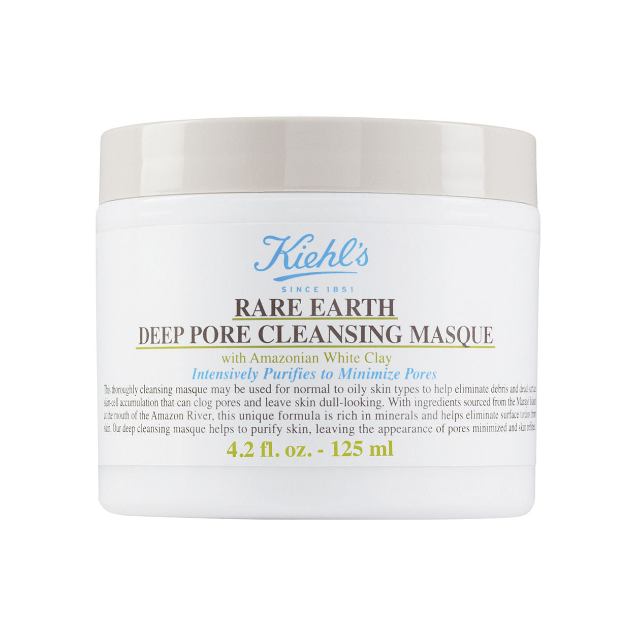 Kiehl's Since 1851 Rare Earth Pore Cleansing Masque main image