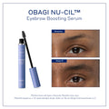 Before and after results of using Obagi Nu-Cil Eyebrow Boosting Serum