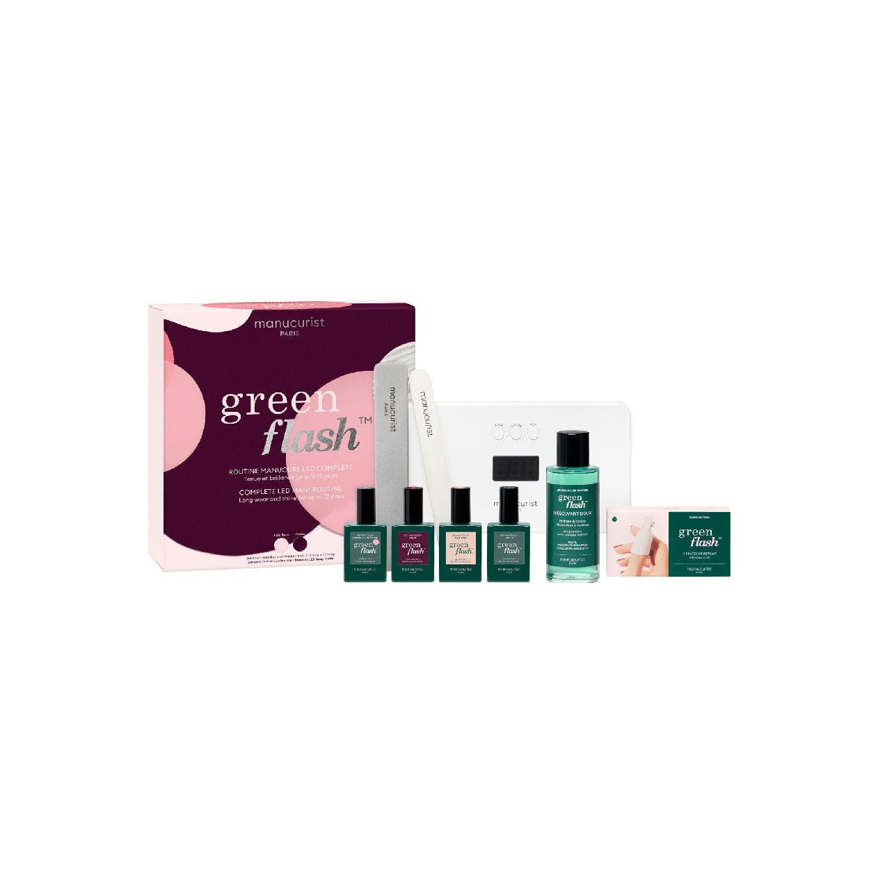 Manucurist Green Flash Holiday Gift Set (Limited Edition) main image