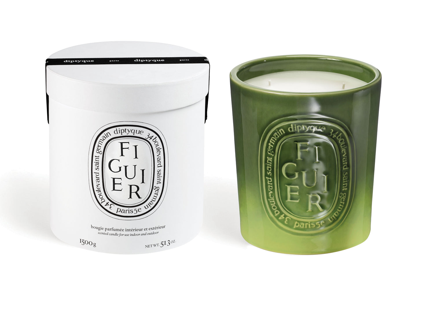 Image of the Diptyque Figuier Indoor/Outdoor Candle box