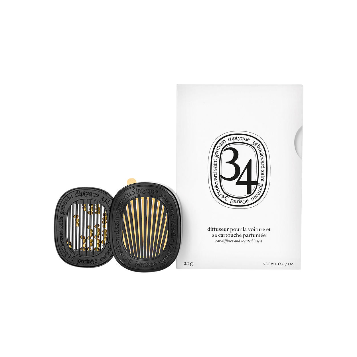 Diptyque 34 Boulevard Saint Germain Car Diffuser main image