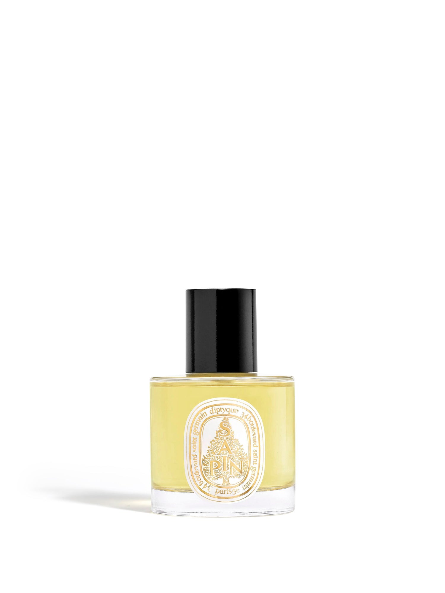 Image of an open Diptyque Sapin (Pine Tree) Room Spray (Limited Edition)
