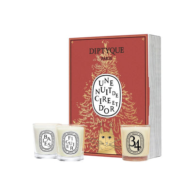 Holiday Surprise Set with 3 Miniature Candles (Limited Edition)