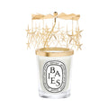 Image of an open Diptyque Holiday Carousel Baies Classic Candle Set (Limited Edition)