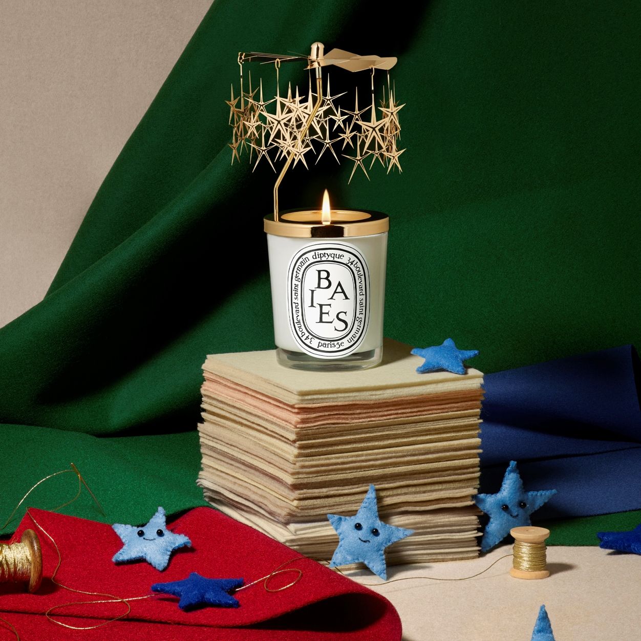 Diptyque Limited Edition santal & BAIES Carousel offers Set