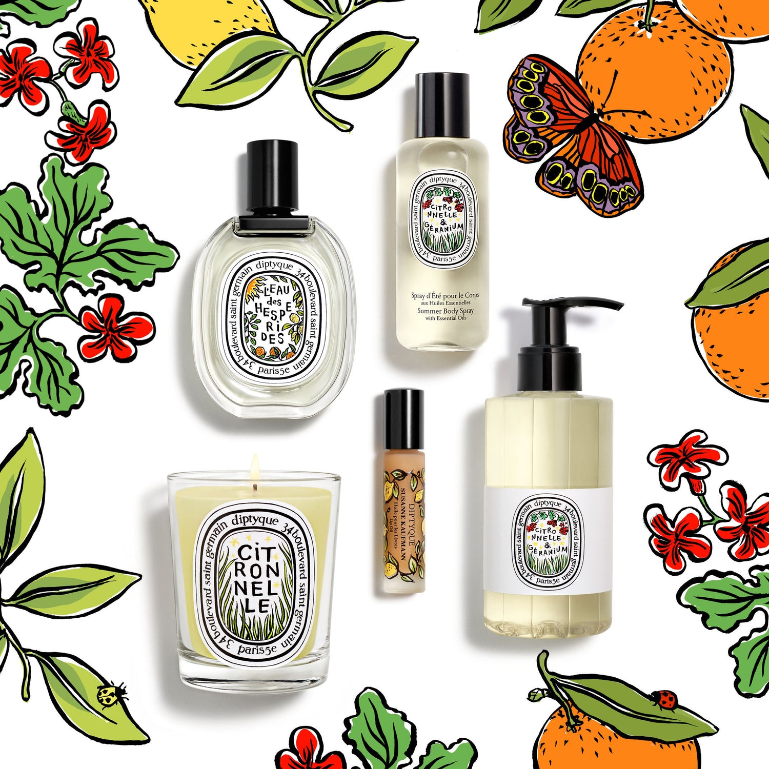 Image of product in the same collection as Diptyque L'Eau des Hespérides Eau De Toilette (Limited Edition)