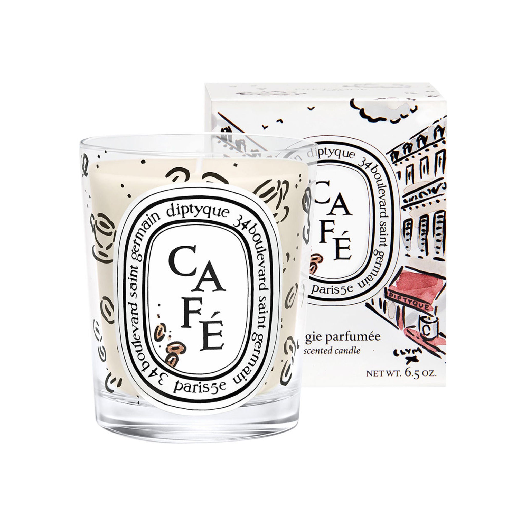 Diptyque Café Classic Candle (Limited Edition) main image.