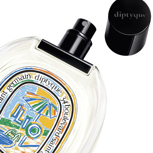 Image of an open Diptyque Ilio Eau de Toilette