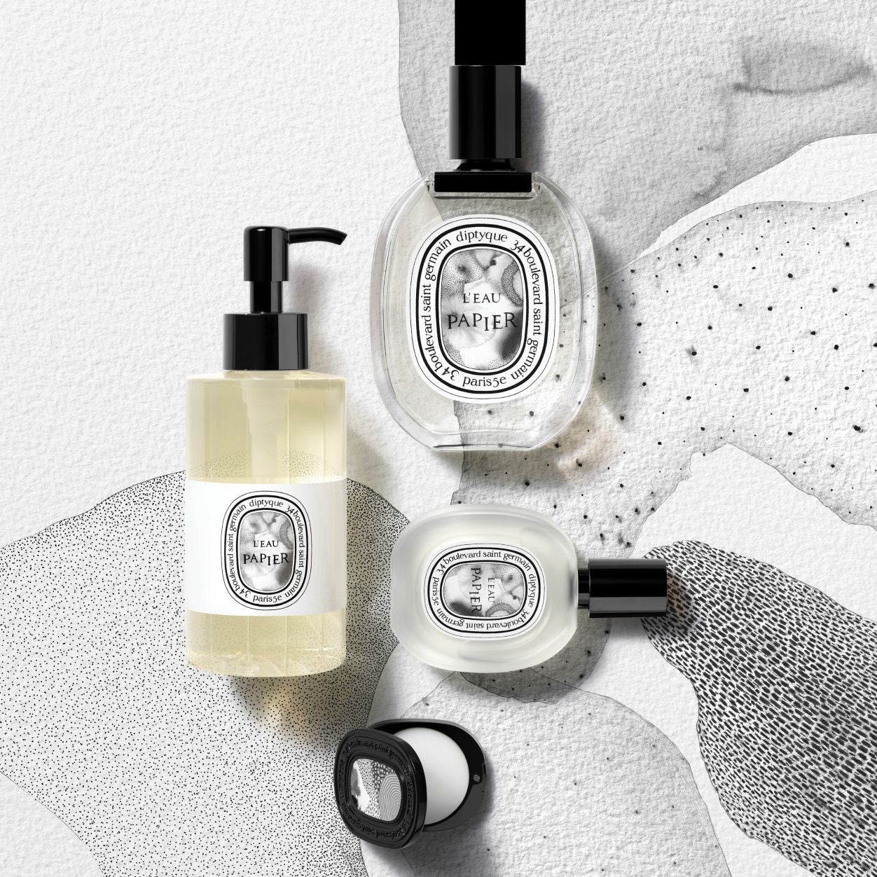 Image of product in the same collection as Diptyque L'Eau Papier Hair Mist