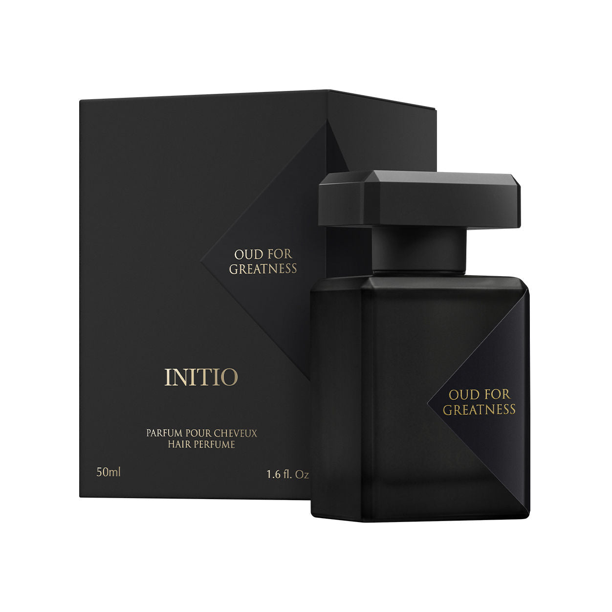 Image of the Initio Parfums Privés Oud For Greatness Hair Perfume box