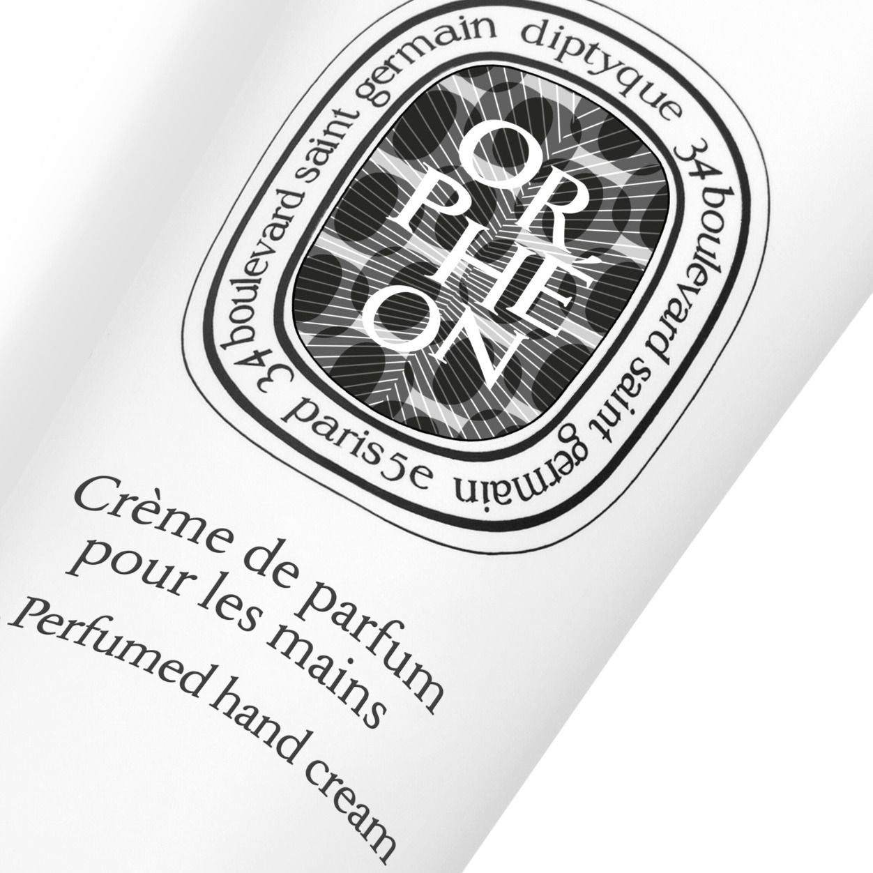 Top-view image of Diptyque Orphéon Perfumed Hand Cream
