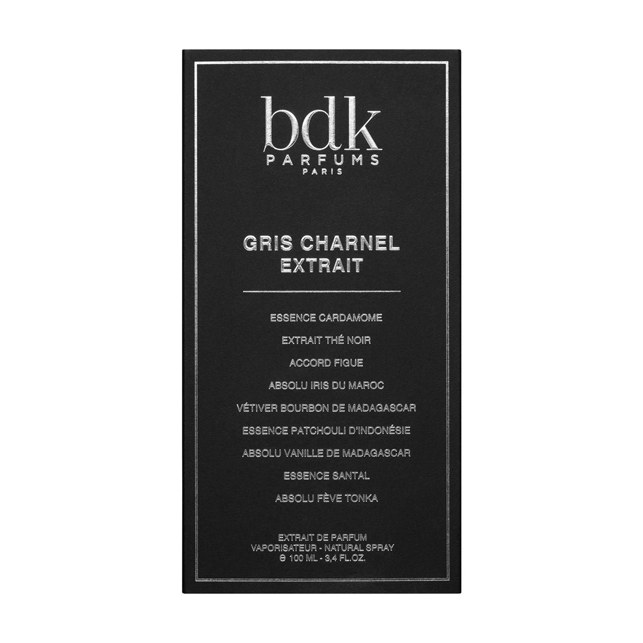 Image of the BDK Parfums Gris Charnel Extrait box