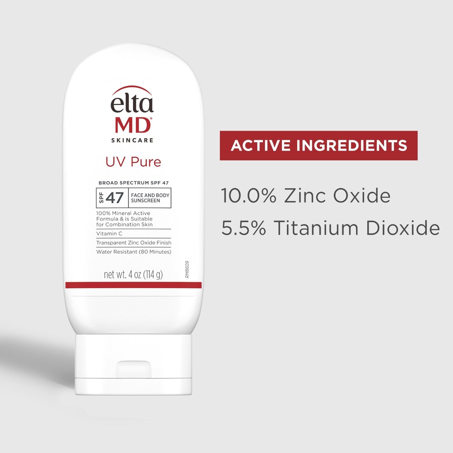 Information related to EltaMD UV Pure Broad-Spectrum Sunscreen SPF 47