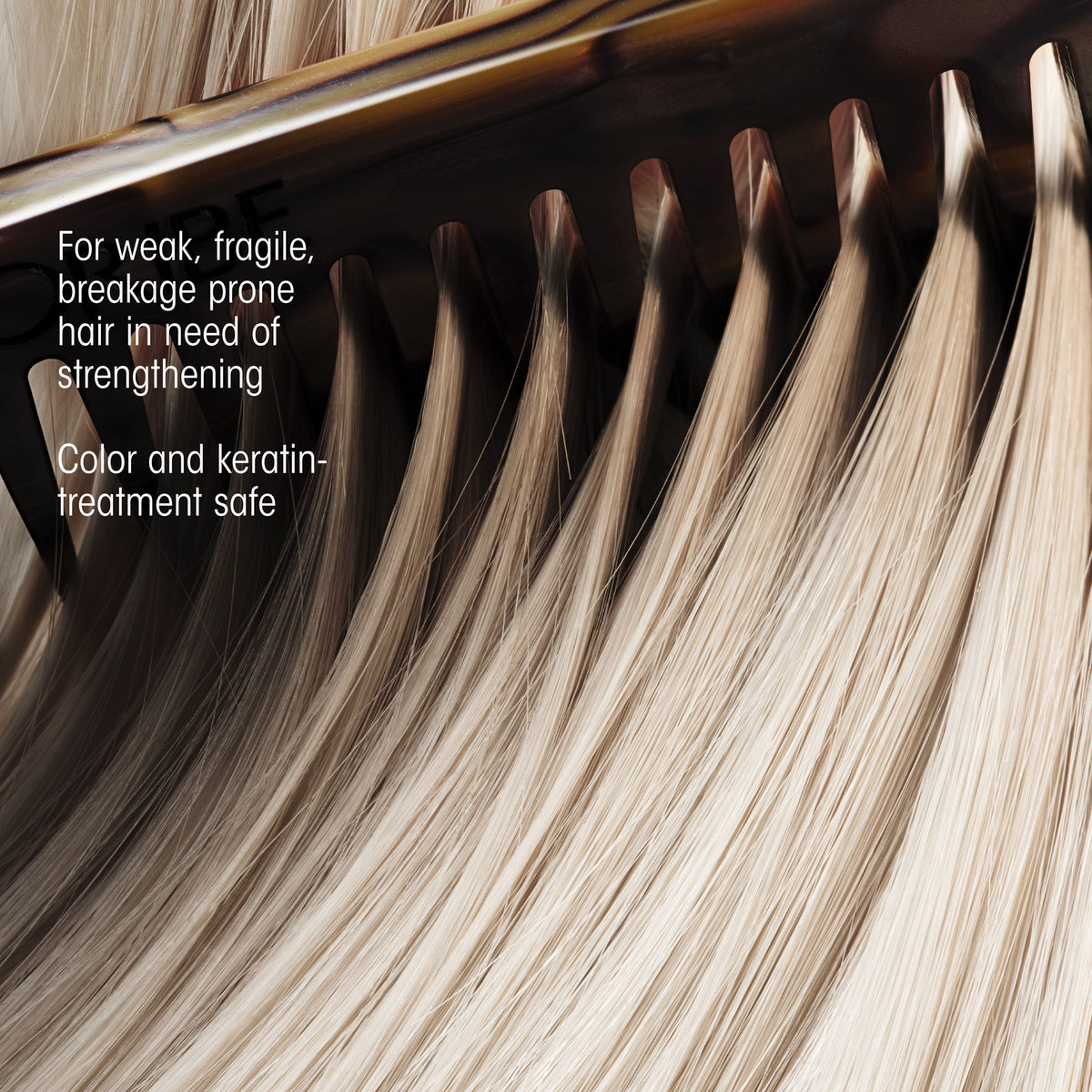 Lifestyle image of Oribe Hair Alchemy Strengthening Shampoo for Fragile & Weak Hair