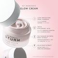 Dr. Barbara Sturm Glow Cream infographics image .