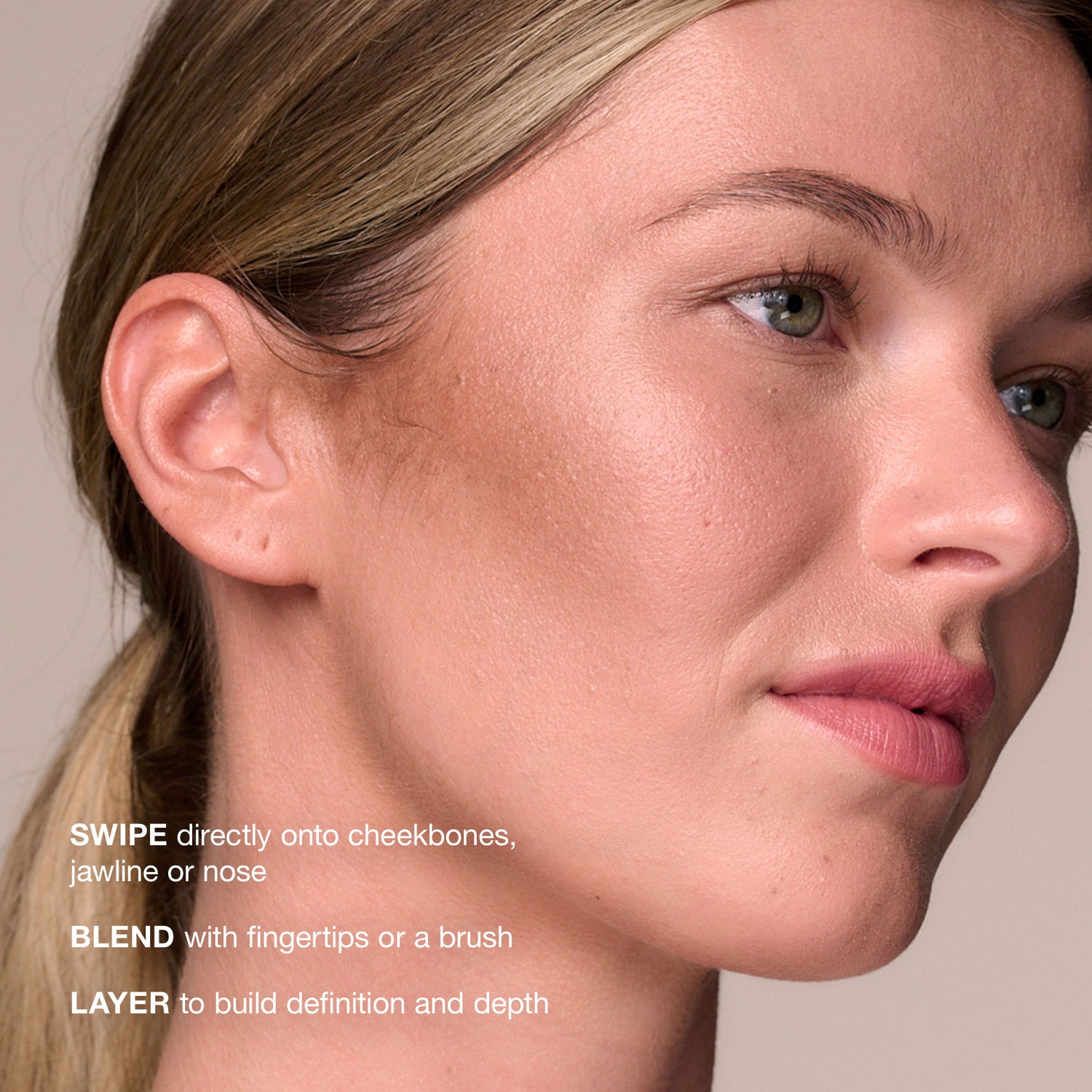 Lifestyle image of Ogee Sculpted Face Stick