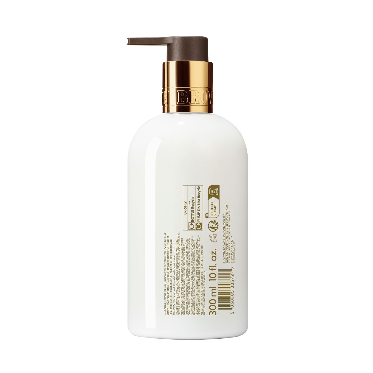 Back image of Molton Brown Mesmerising Oudh Accord & Gold Hand Lotion