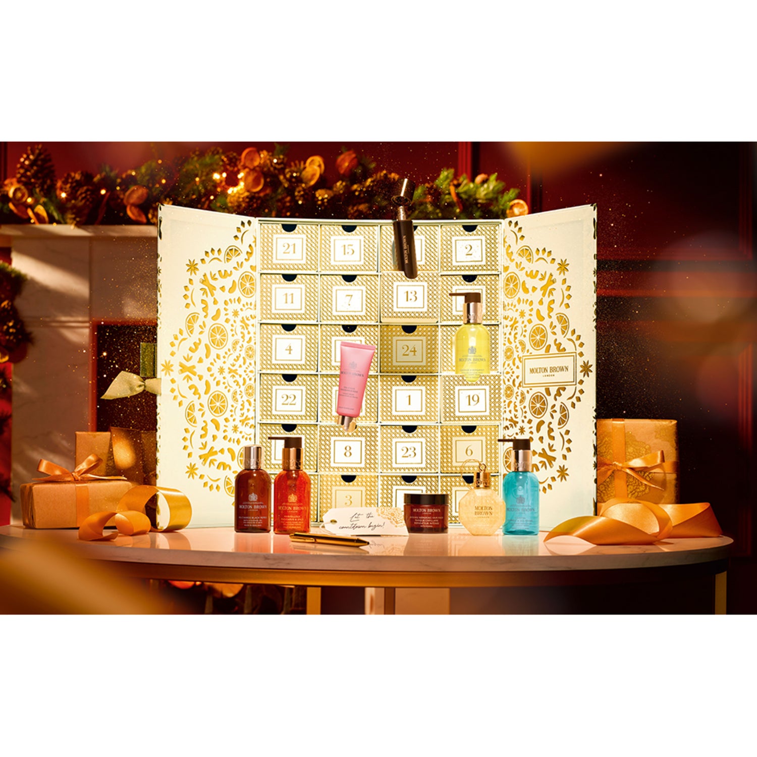 Molton Brown Advent Calendar (Limited Edition) lifestyle image .