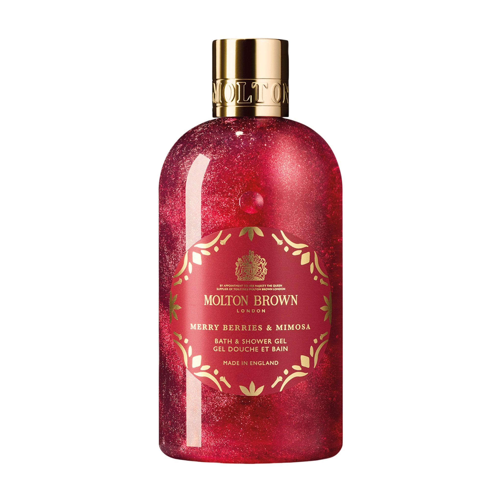 Molton Brown Merry Berries and Mimosa Bath and Shower Gel (Limited Edition) main image.