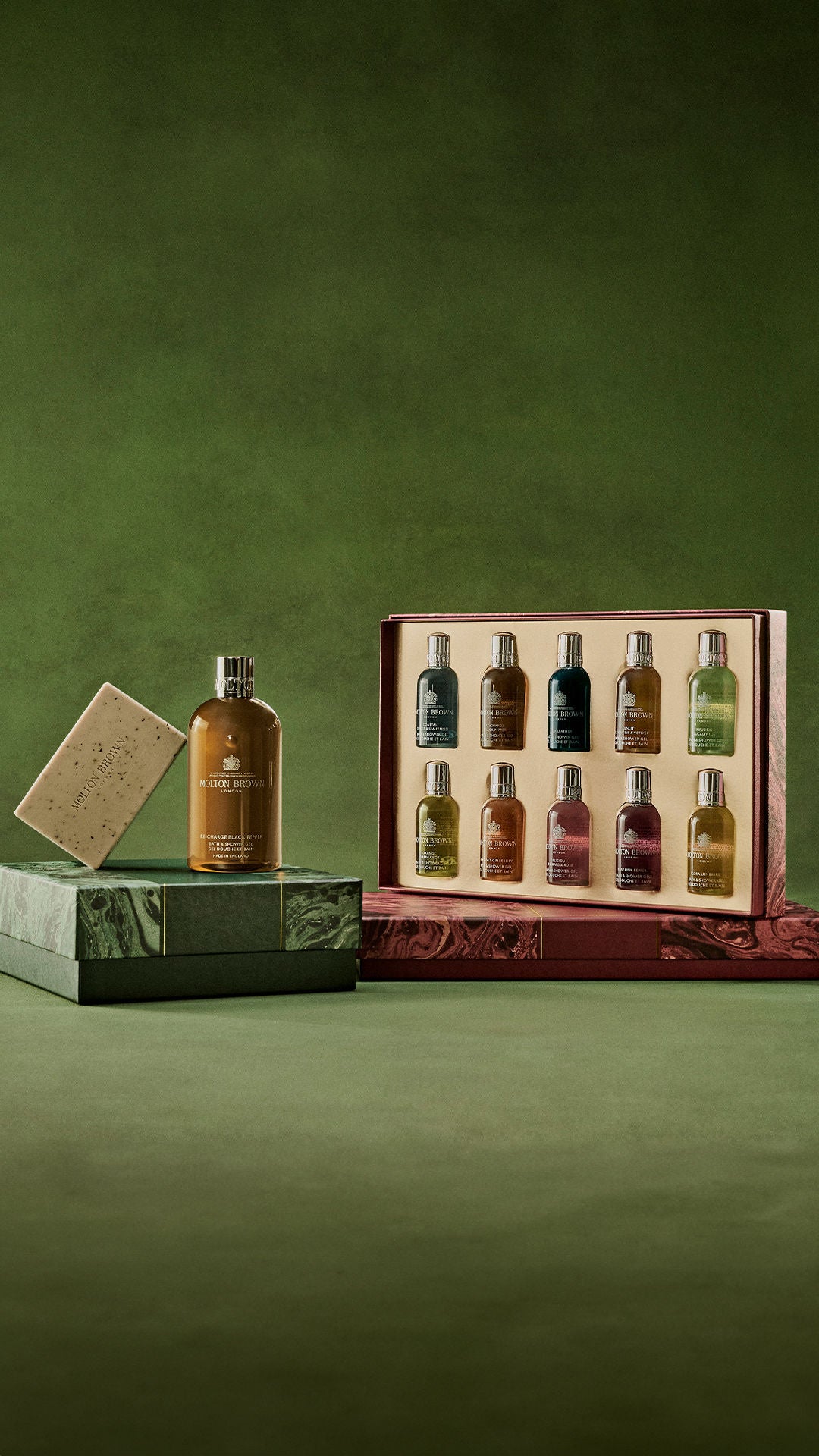 Lifestyle image of Molton Brown Stocking Filler Gift Collection