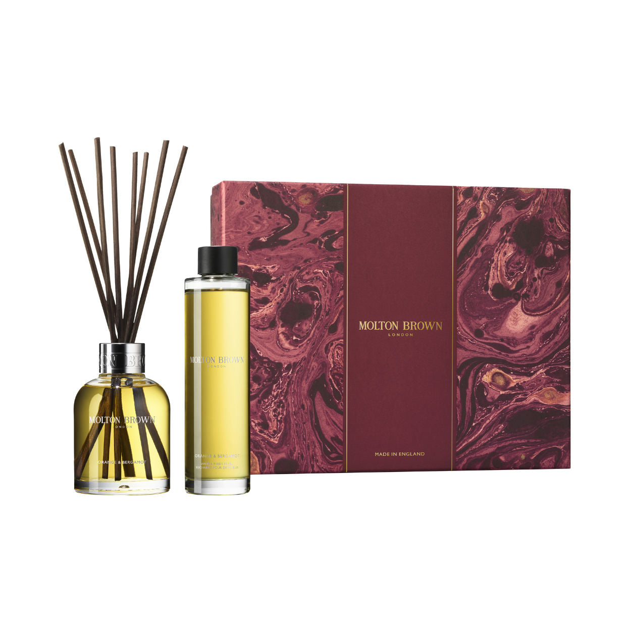 Molton Brown Orange & Bergamot Home Fragrance Refill Gift Set (Limited Edition) main image