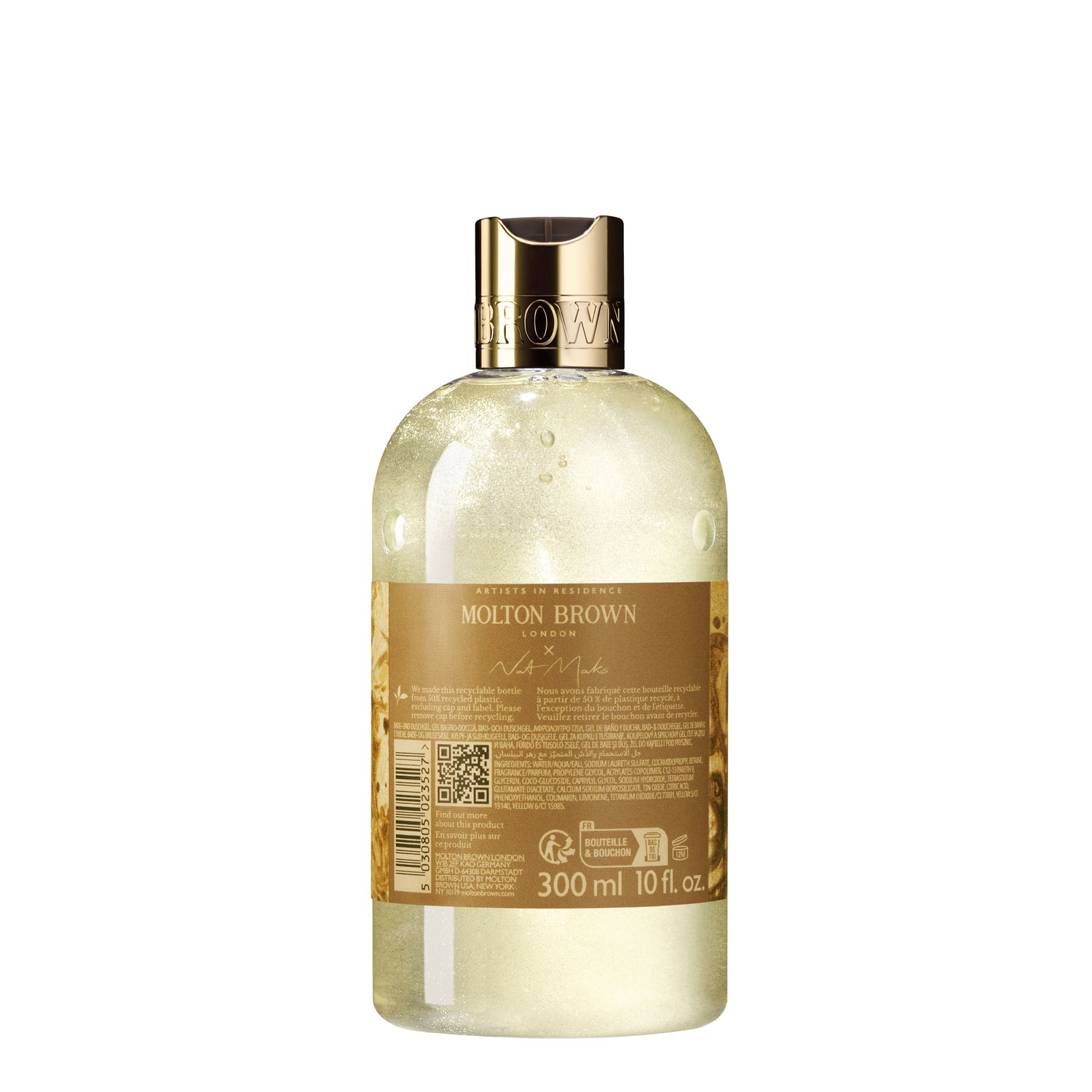 Back image of Molton Brown Vintage with Elderflower Bath & Shower Gel (Limited Edition)