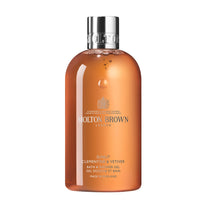 Molton Brown Sunlit Clementine And Vetiver Bath And Shower Gel main image.