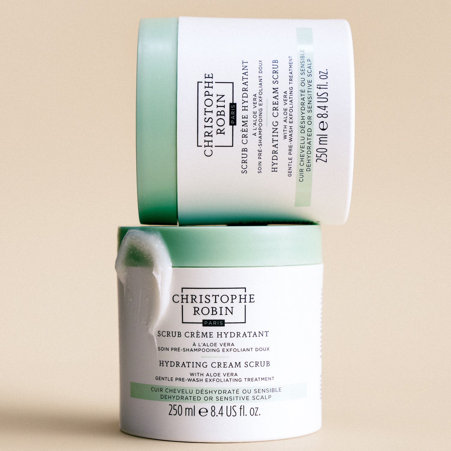 Swatch image of Christophe Robin Hydrating Cream Scrub wtih Aloe Vera