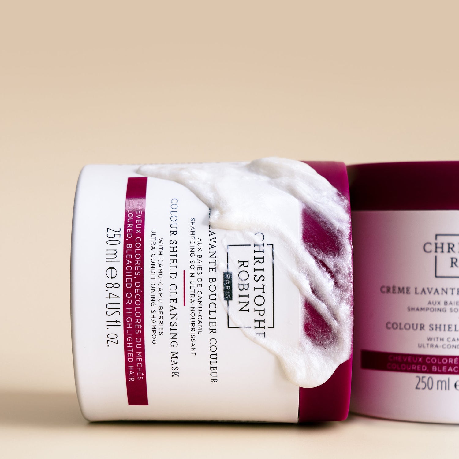 Swatch image of Christophe Robin Colour Shield Cleansing Mask with Camu Camu Berries