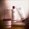 Lifestyle image of Christophe Robin Colour Shield Cleansing Mask with Camu Camu Berries