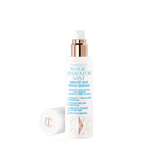 Image of an open Charlotte Tilbury Charlotte's Magic Hydrator Mist