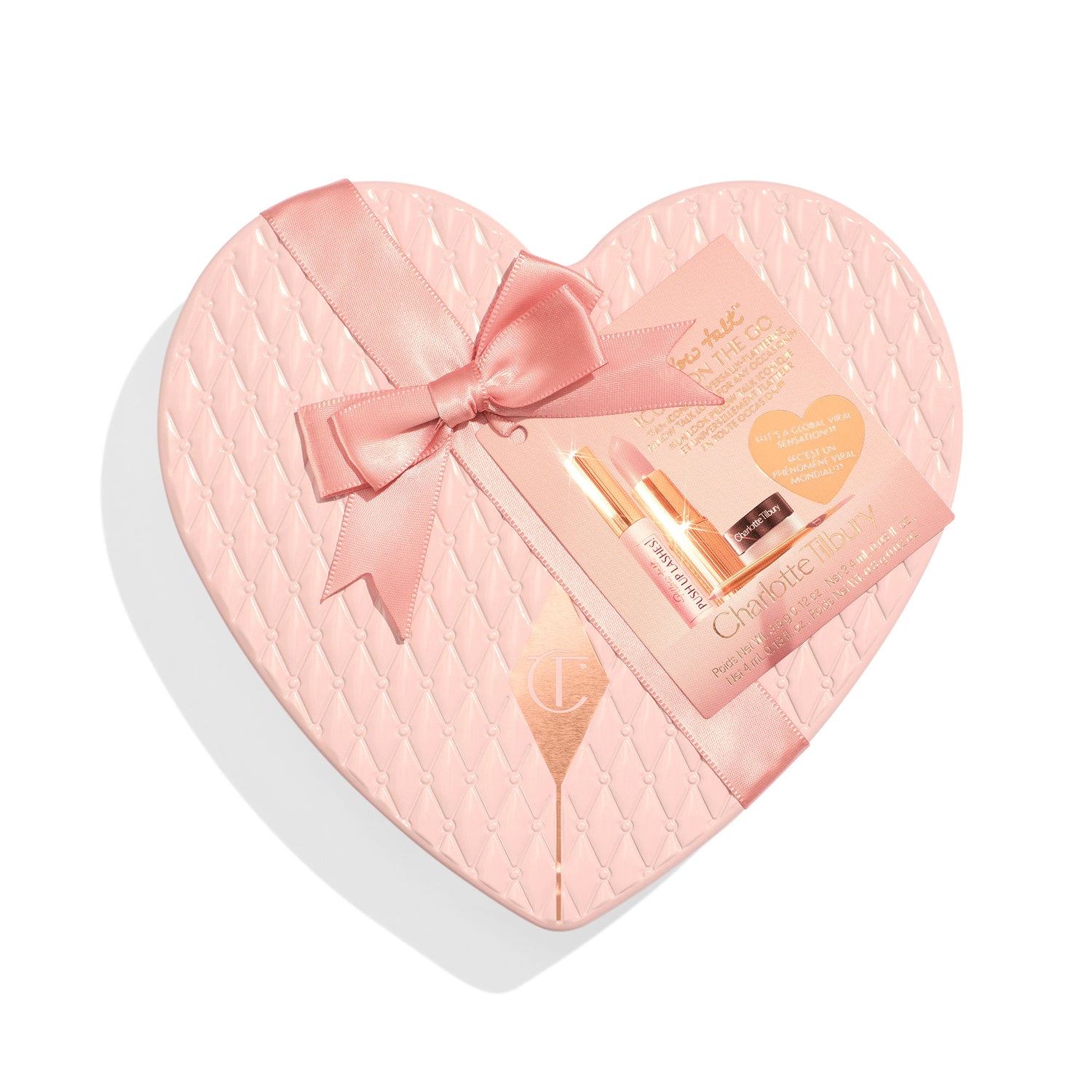 Image of the Charlotte Tilbury Pillow Talk Icons On The Go (Limited Edition) box