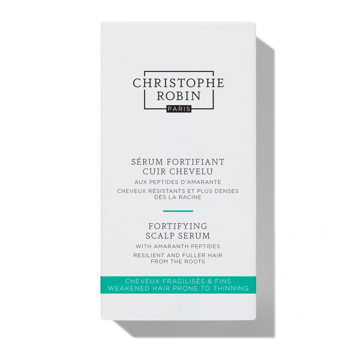 Image of the Christophe Robin Fortifying Scalp Serum with Amaranth Peptides box
