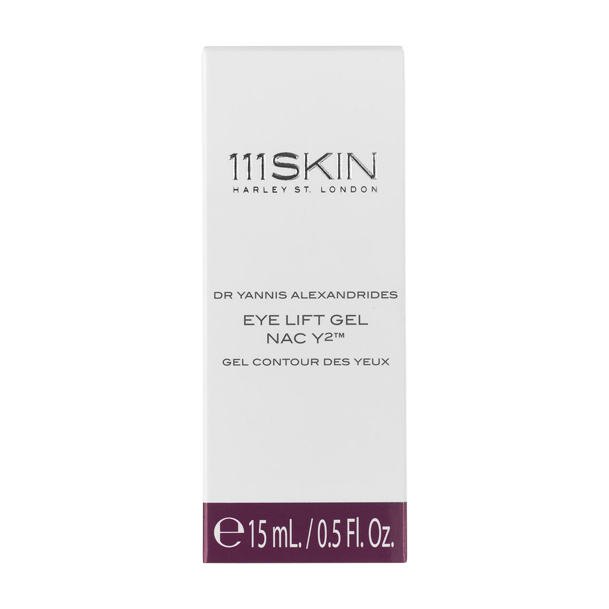 Image of the 111SKIN Eye Lift Gel NAC Y2 box