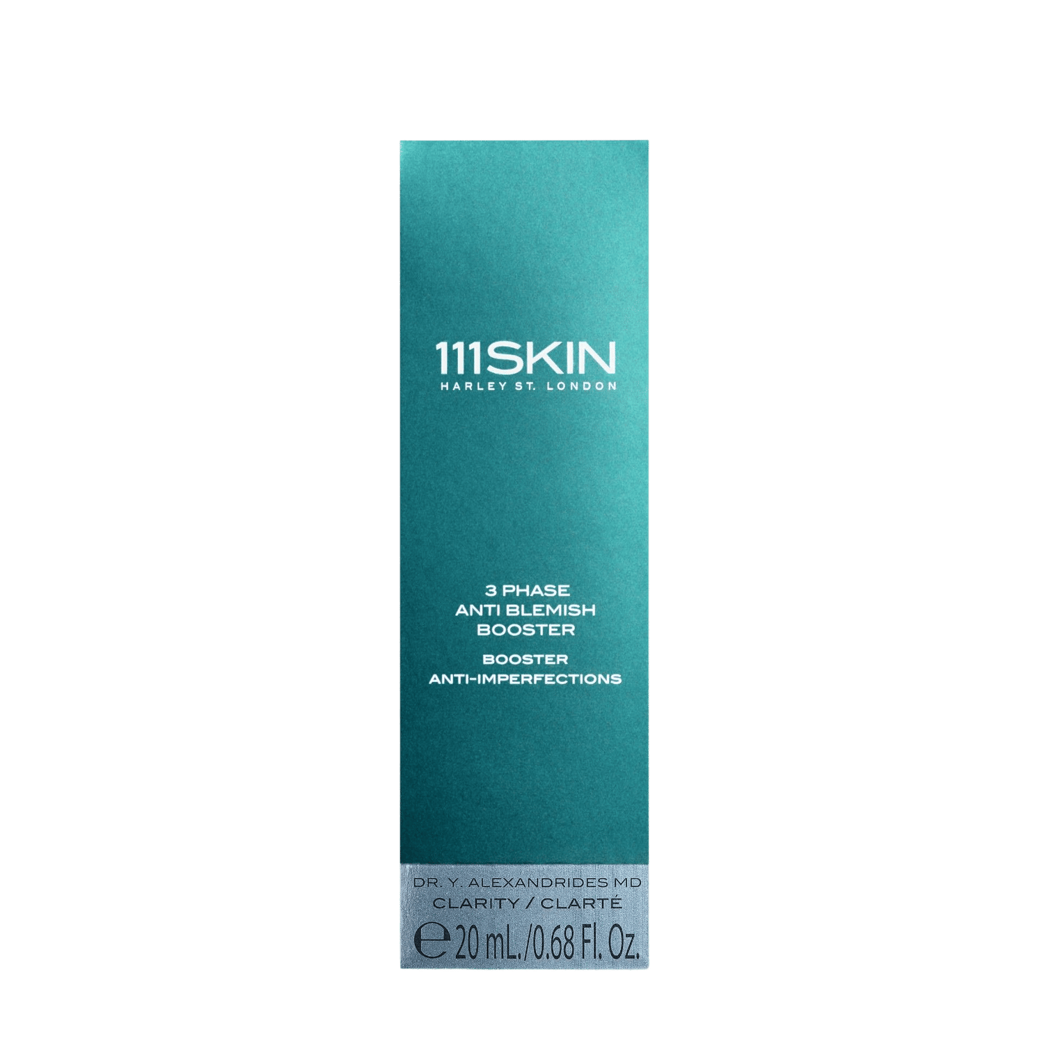 Image of the 111SKIN Anti Blemish Booster Serum box
