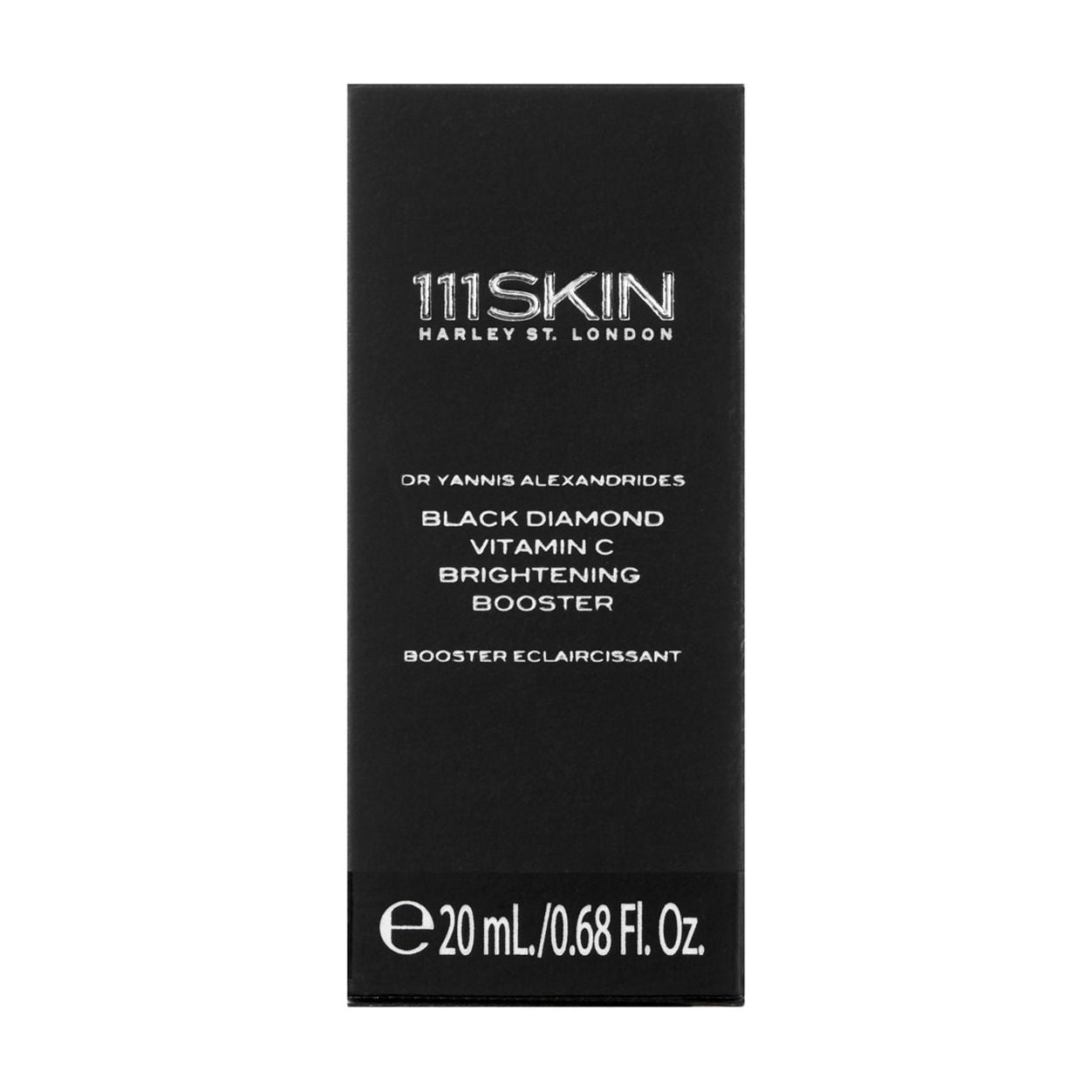 Image of the 111SKIN Black Diamond Vitamin C Brightening Booster Serum box