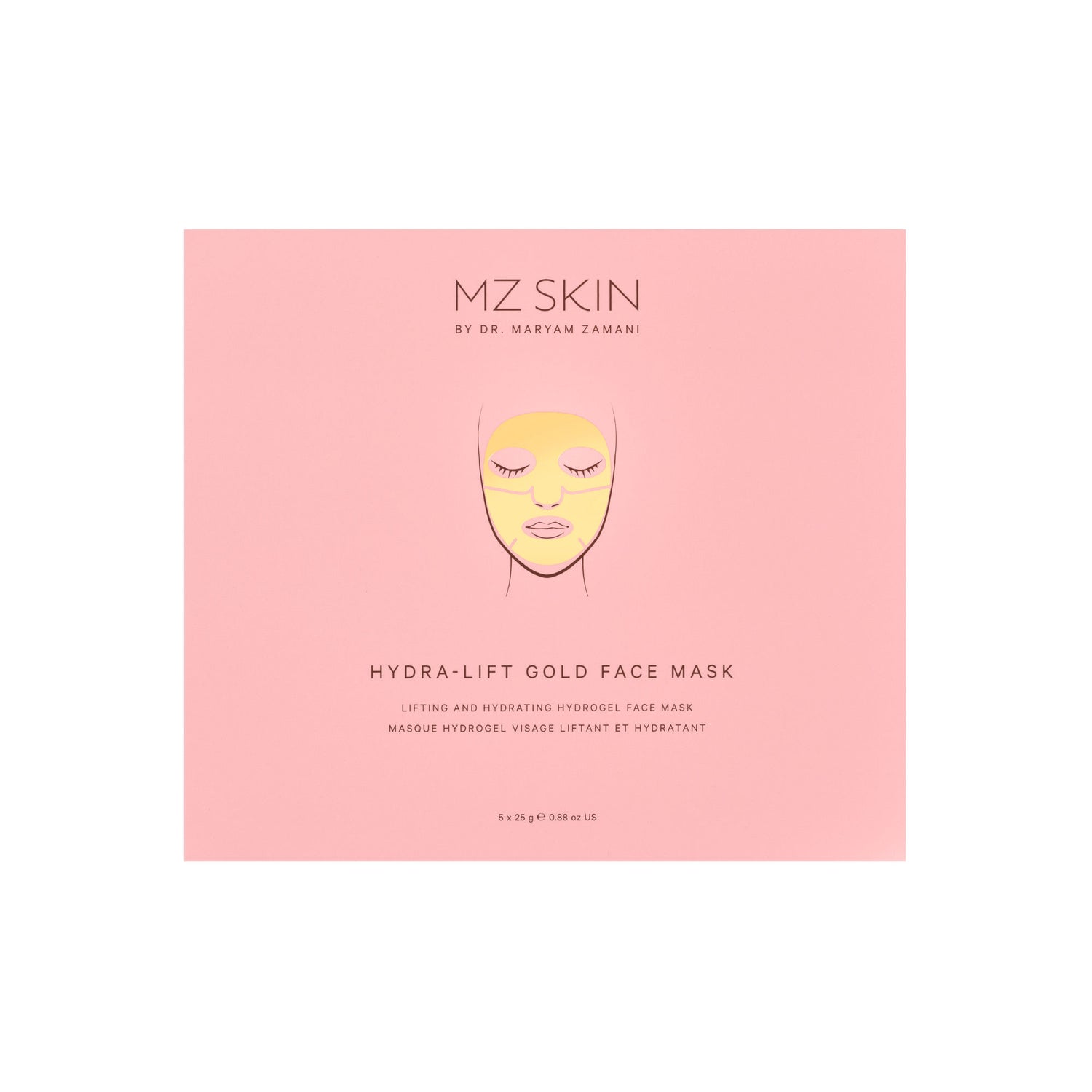 MZ Skin Hydra-Lift Gold Face Mask main image