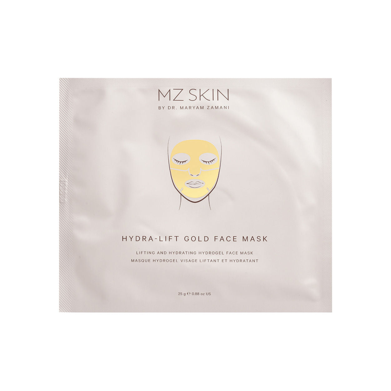 Packette image of MZ Skin Hydra-Lift Gold Face Mask