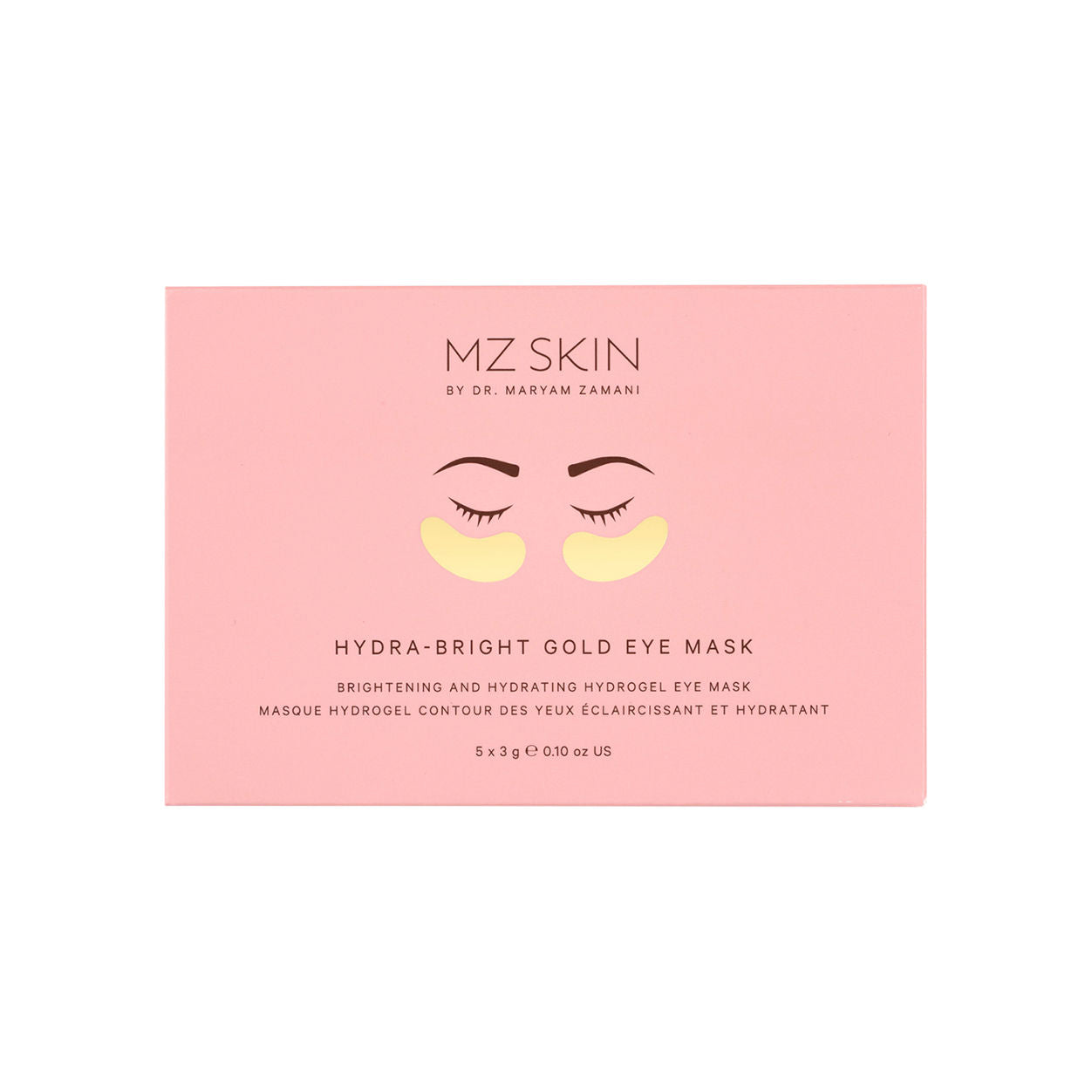 Packette image of MZ Skin Hydra-Bright Golden Eye Treatment Mask