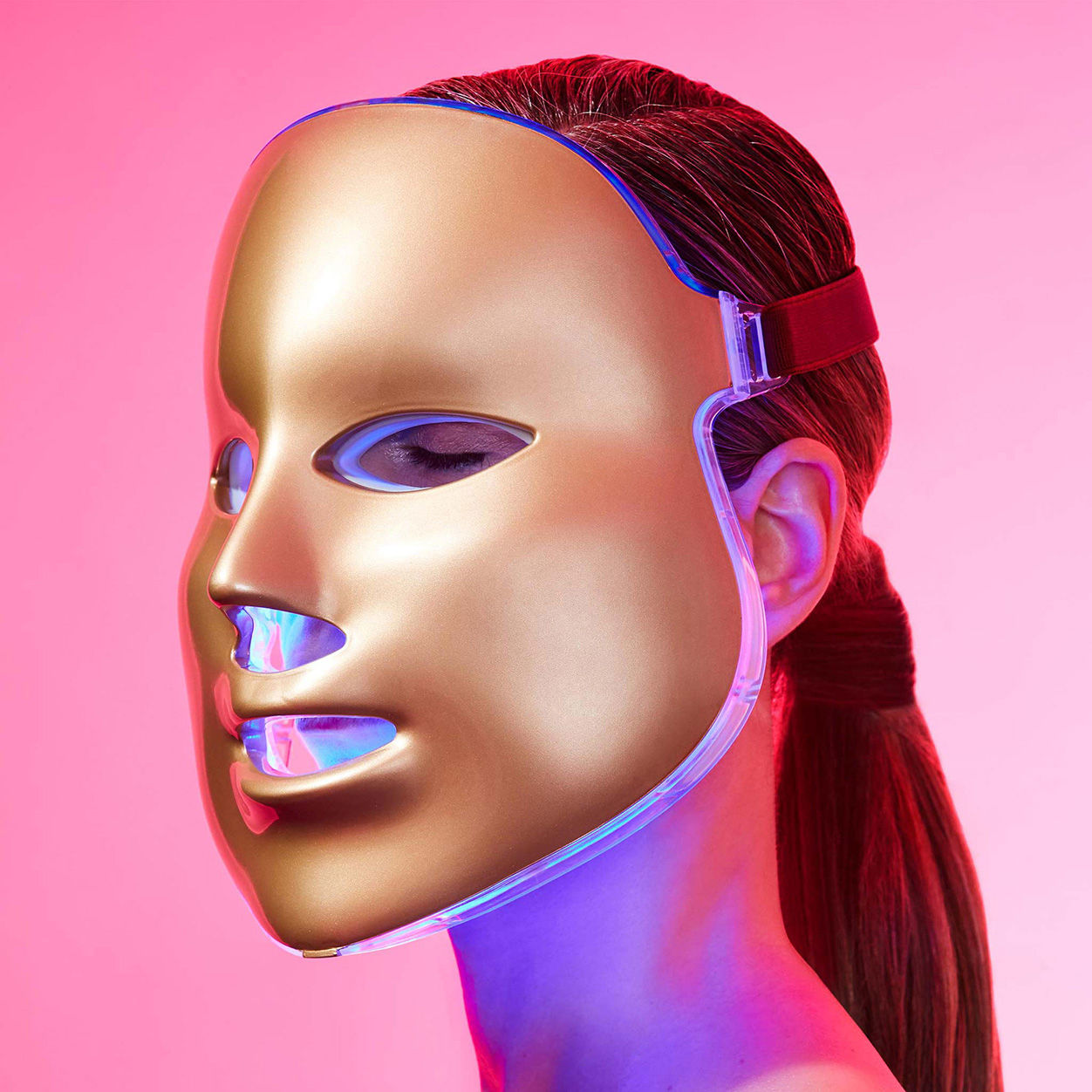 Model image of MZ Skin Light Therapy Golden Facial Treatment Device