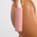 Model image of Tan-Luxe Sci-Tech Photoadaptive Marine Body Mist SPF 30