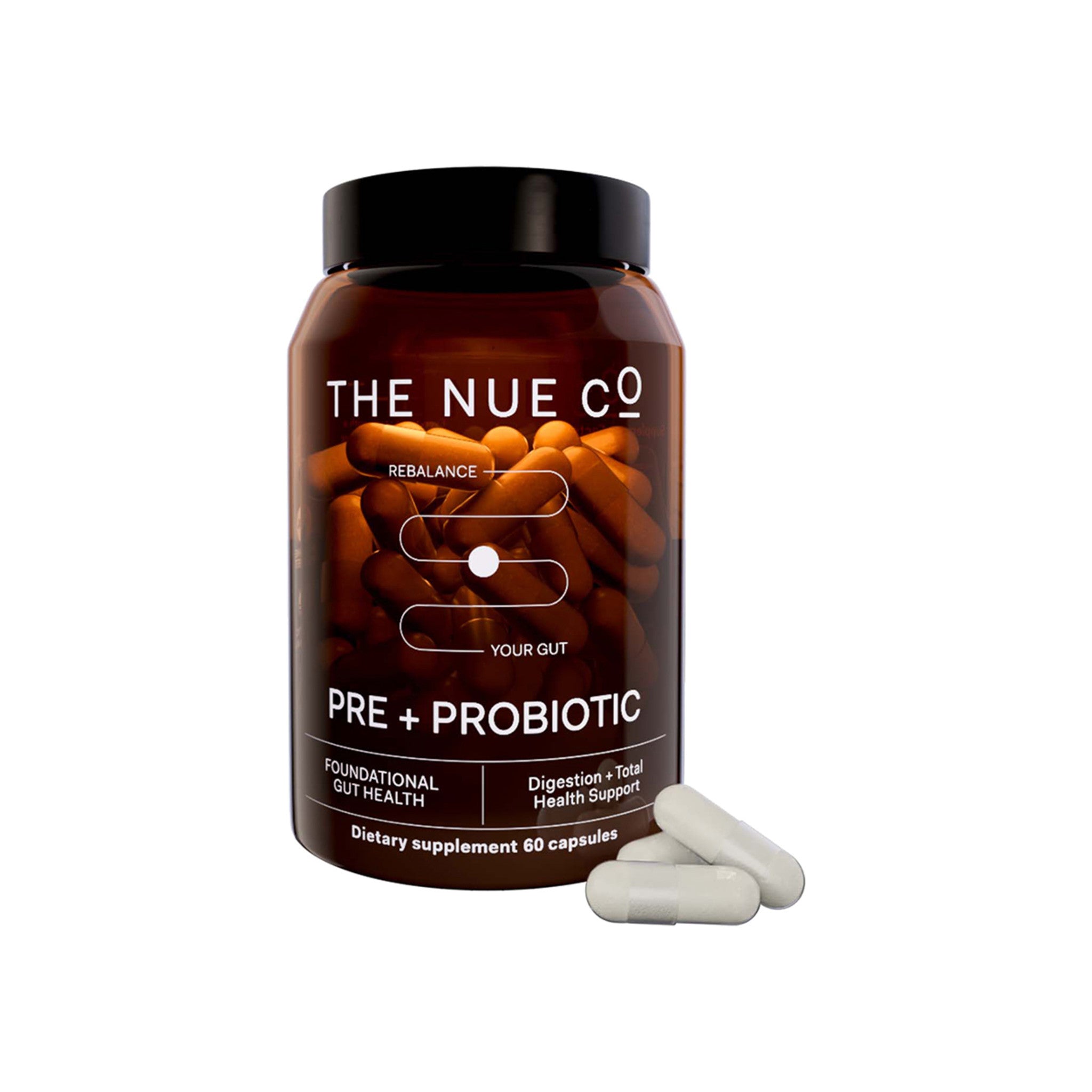The Nue Co Prebiotic + Probiotic main image.