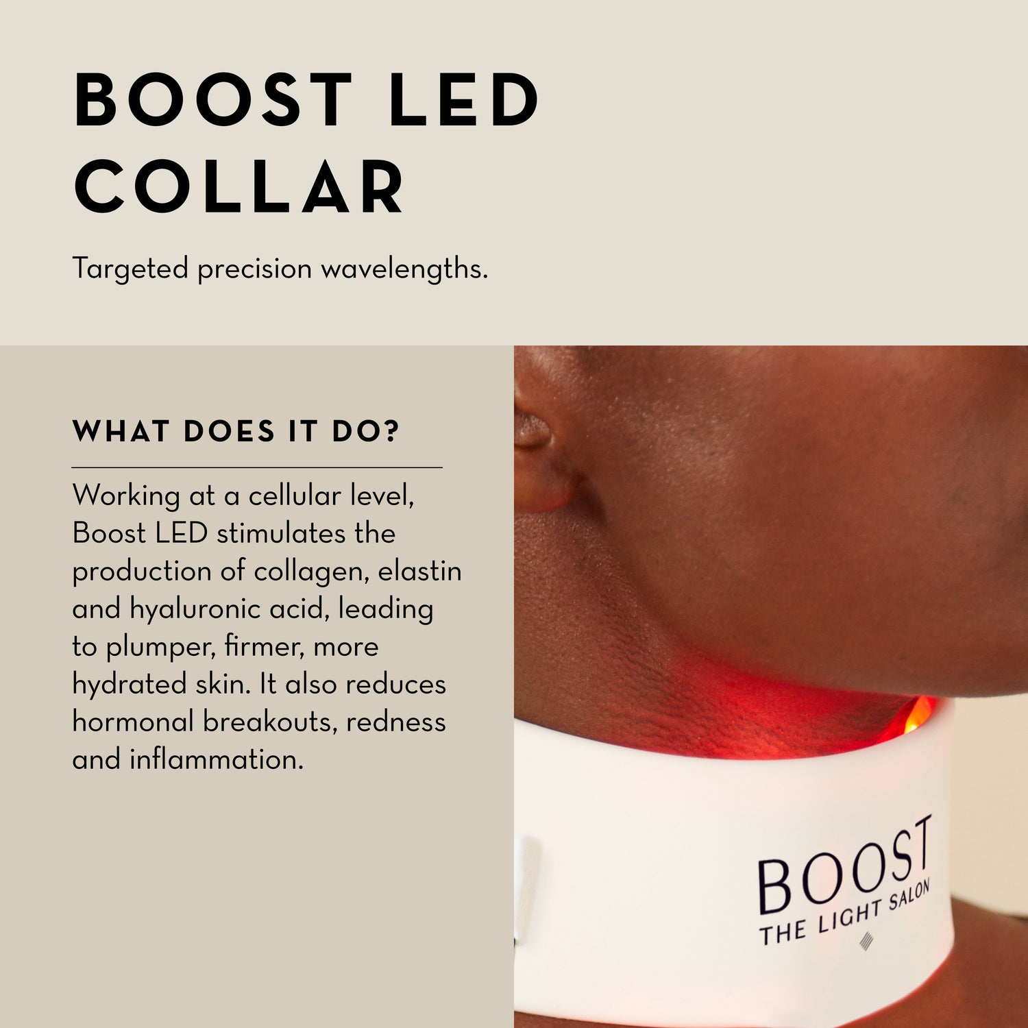 Information related to The Light Salon Boost LED Collar