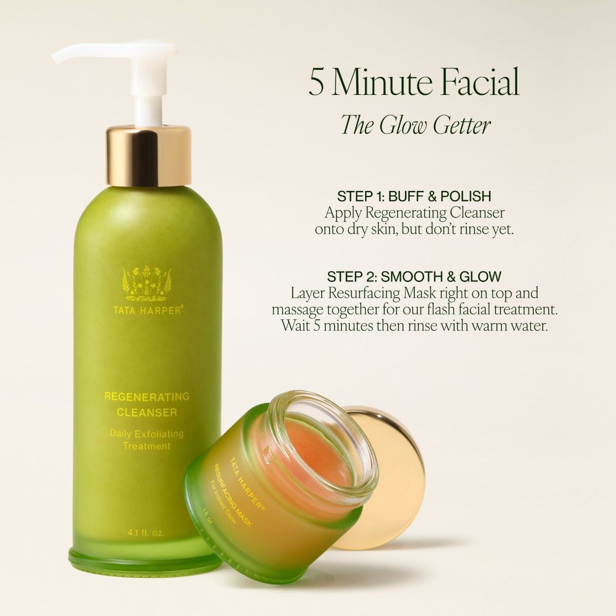Lifestyle image of Tata Harper Resurfacing Mask