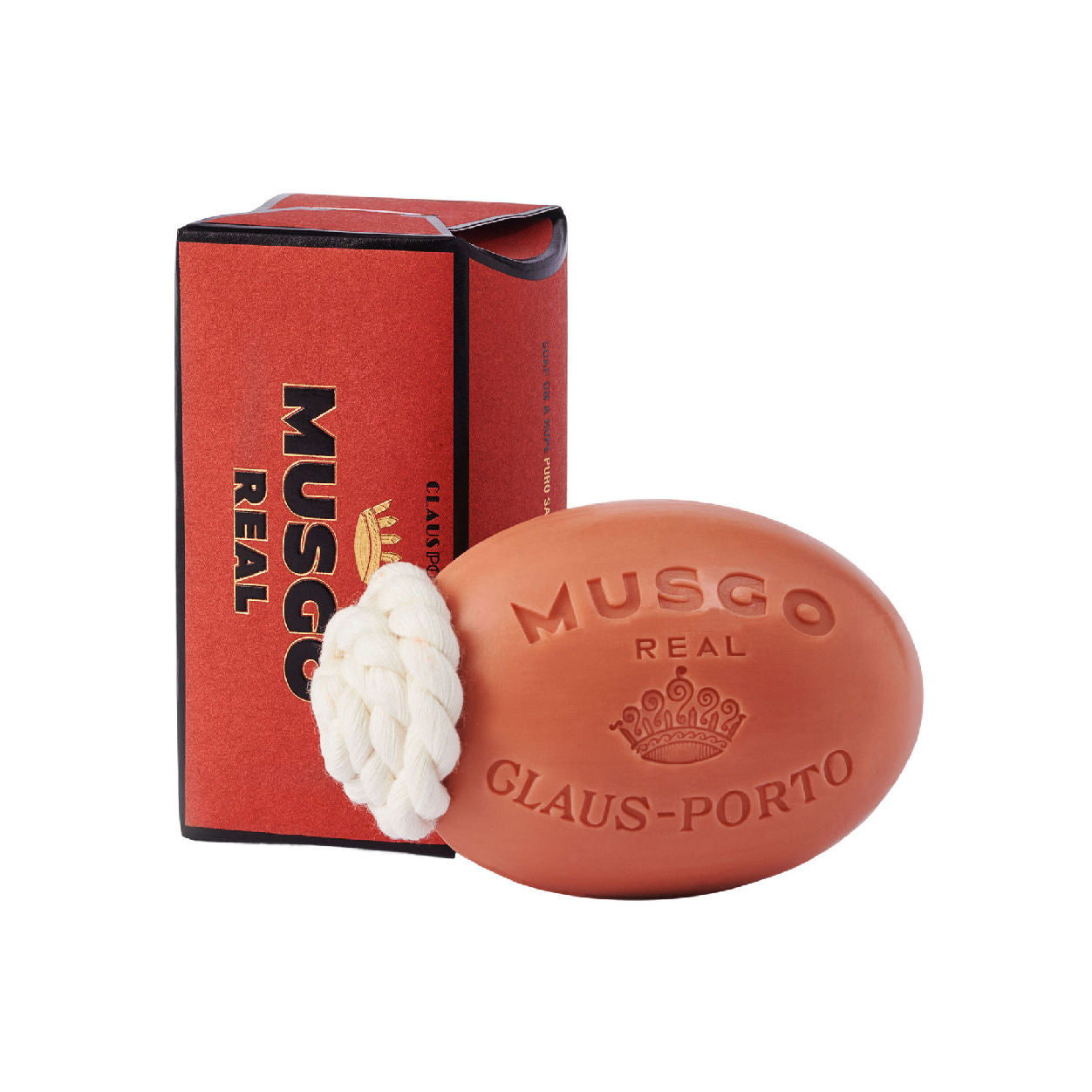 Claus Porto Musgo Real Soap on a Rope Puro Sangue  main image