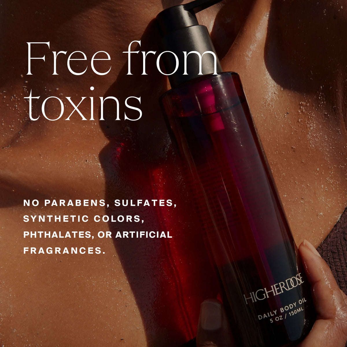 Information related to HigherDose Daily Body Oil