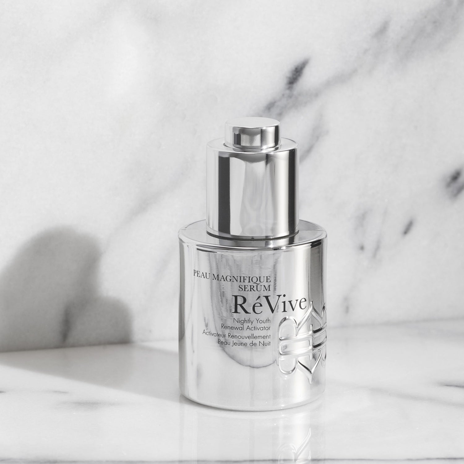 Lifestyle image of RéVive Peau Magnifique Serum Nightly Youth Renewal Activator